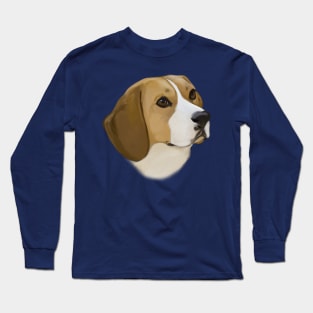 Beagle in Portrait Long Sleeve T-Shirt